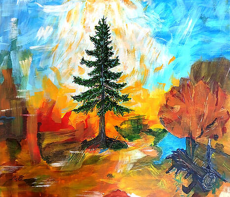Thumbnail of Sentinel of Color painting