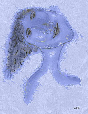 Dreamy Expression in Blue LaB No141