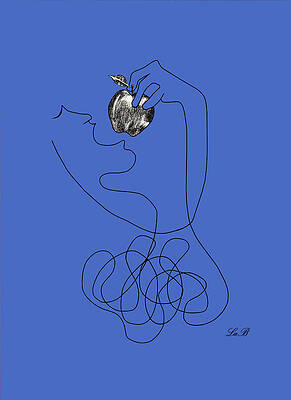 The Bite of Unraveling in Blue LaB No145